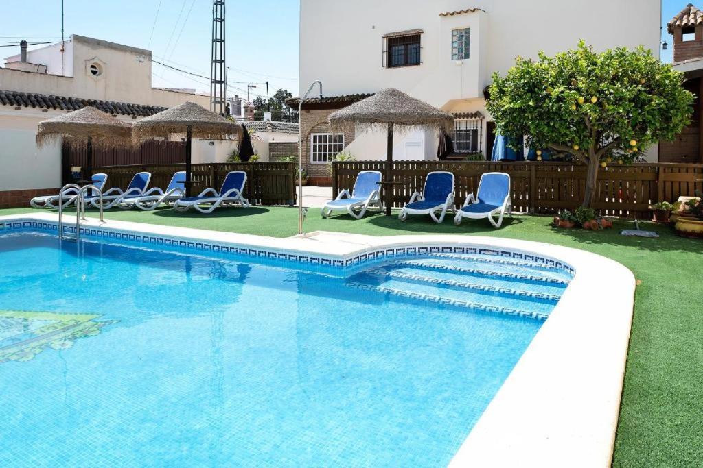 Villa Fornell - Piscina Compartida Conil De La Frontera Luaran gambar